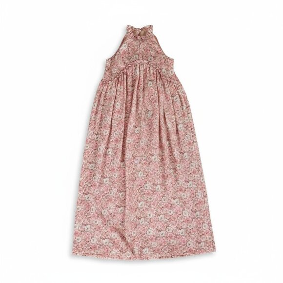 Bonnie Jean Girls 16 Floral Maxi Dress Pink Boho Spring Formal - Picture 1 of 5